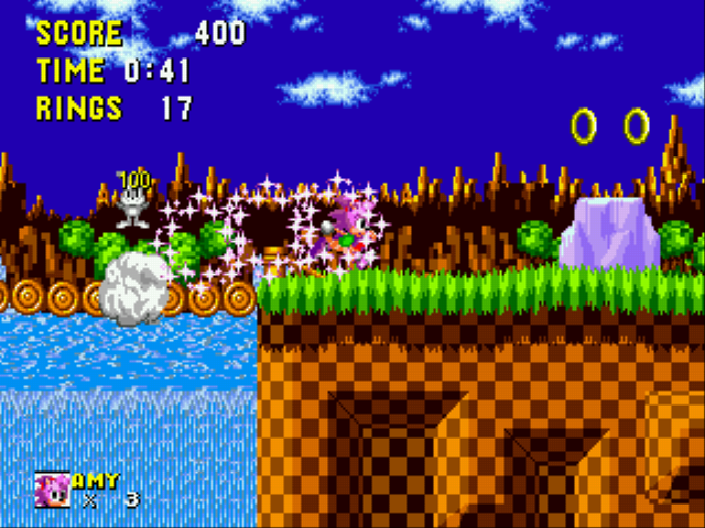 Play Genesis Amy Rose in Sonic the Hedgehog Online in your browser 