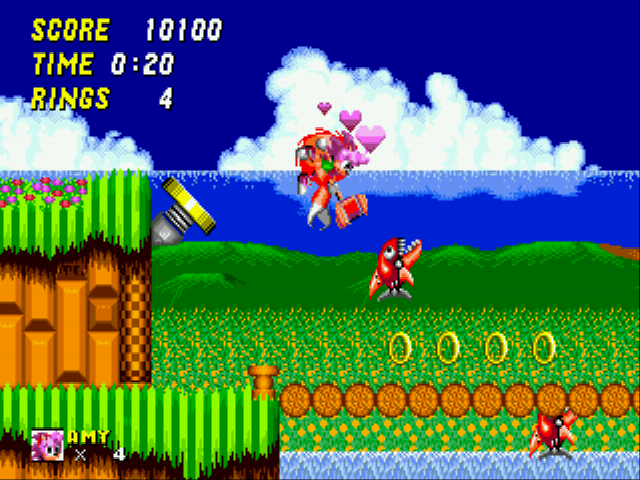 Play Amy Rose in Sonic the Hedgehog 2 Online