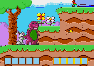 Play Barney S Hide And Seek Game Online Sega Genesis Classic Games Online