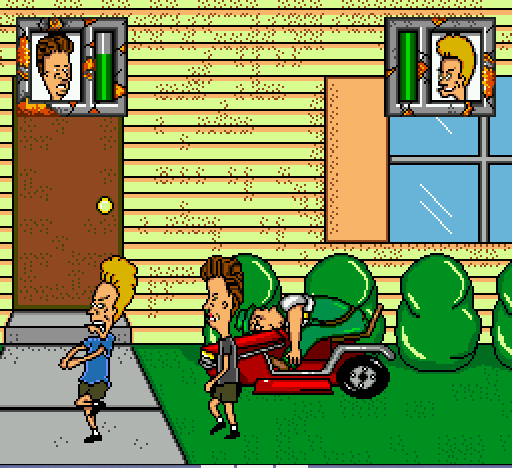 beavis and butthead megadrive