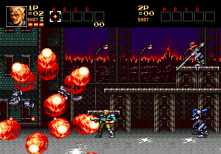 Play Contra – The Hard Corps Online