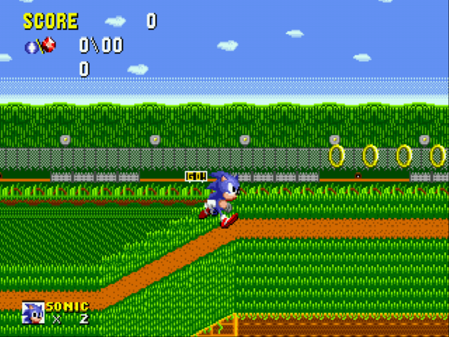 Play Flicky Turncoat DX (demo Sonic 1 hack) Online