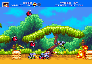 Play Gunstar Heroes Online