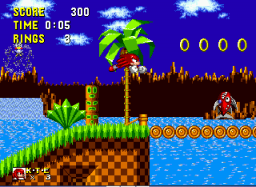 Play Knuckles the Echidna in Sonic the Hedgehog Online