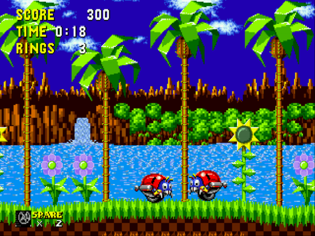 motobug the badnik in sonic 1