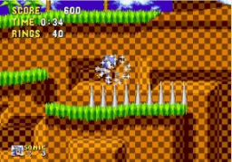 Play Sonic 1 – Spike Bug Fix & Spindash Online