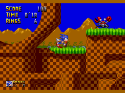 Play Sonic 1 – The Harder Levels (demo) Online