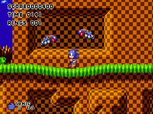 Play Sonic 1 Lunacy (demo) Online