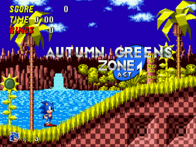 Play Sonic 1 Oergomized Online