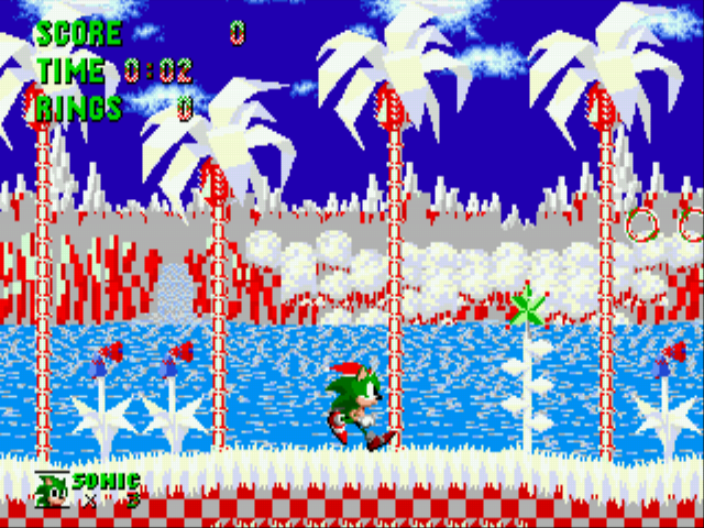 Play Sonic the Hedgehog – Christmas Edition Online