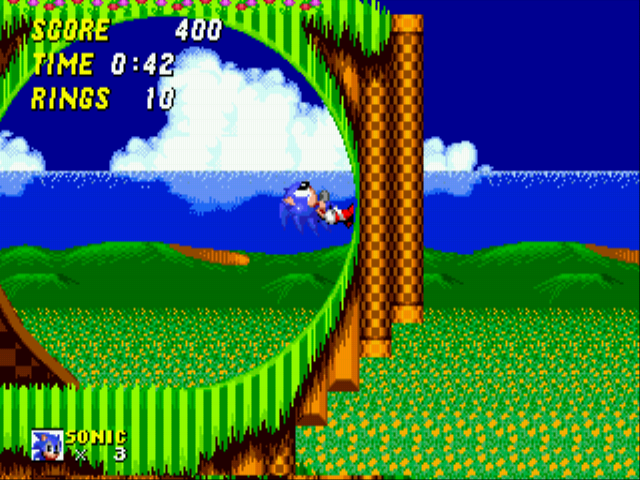 Play Sonic the Hedgehog 2 (Nick Arcade Prototype) Online