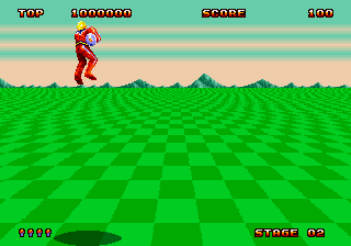 Play Space Harrier II (Launch Cart) Online