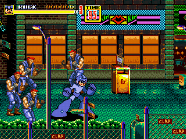 Play Streets of Rage – Mega Man Edition Online