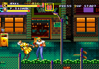 Streets of Rage Sega Megadrive ROM