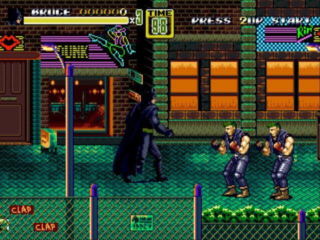 Play Streets of Rage 2 – DC Comics Heroes Edition Online