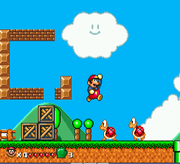 Play Genesis Super Mario World (Unl) Online in your browser