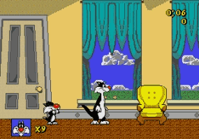 sylvester and tweety sega genesis