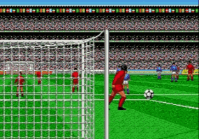 Classic Game Room HD - WORLD CHAMPIONSHIP SOCCER on Genesis 